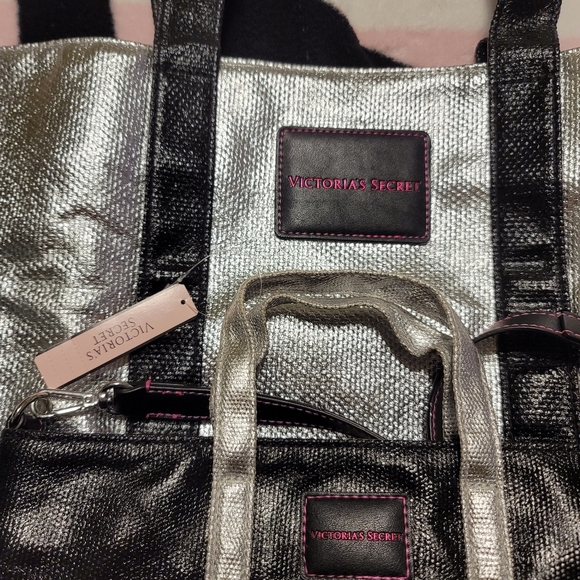 WoW Victoria's Secret Tote Bag Set NWT - Picture 6 of 15